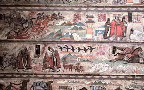 张掖国家城市湿地公园建设碑记