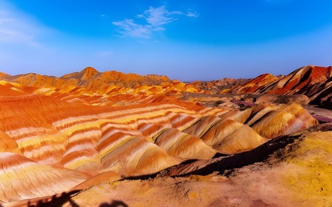 张掖七彩丹霞景区 5A