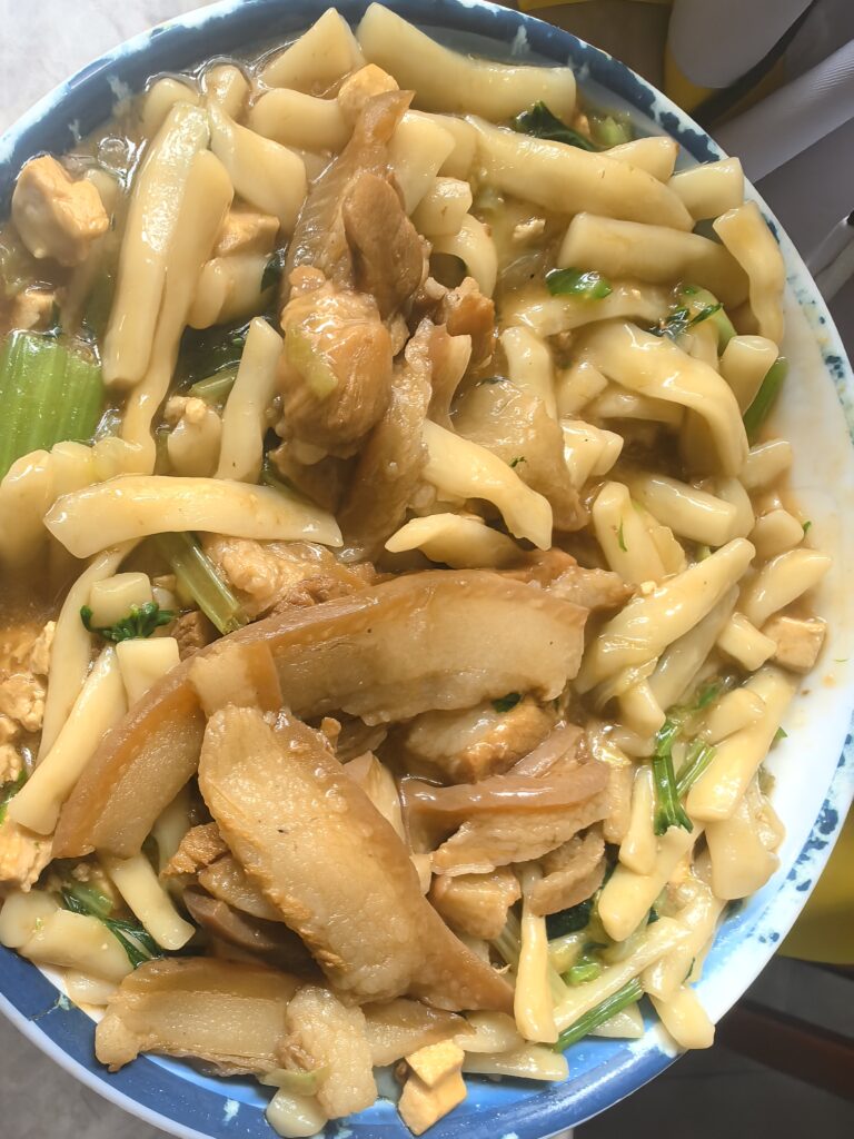 张掖美食：卤肉炒炮