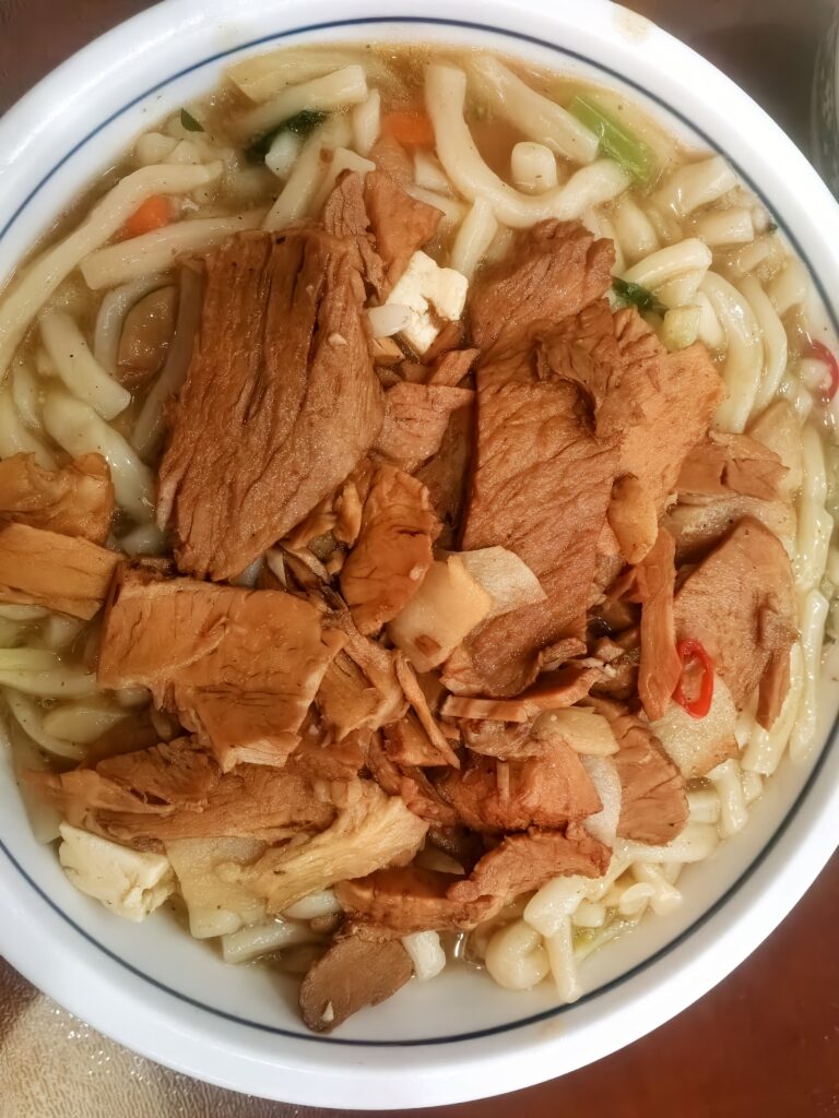 张掖美食：卤肉炒炮